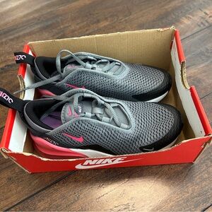 Nike Kids Sneakers - Gray and Pink